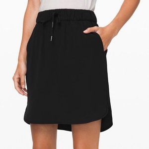 lululemon athletica Black Midi Skirt